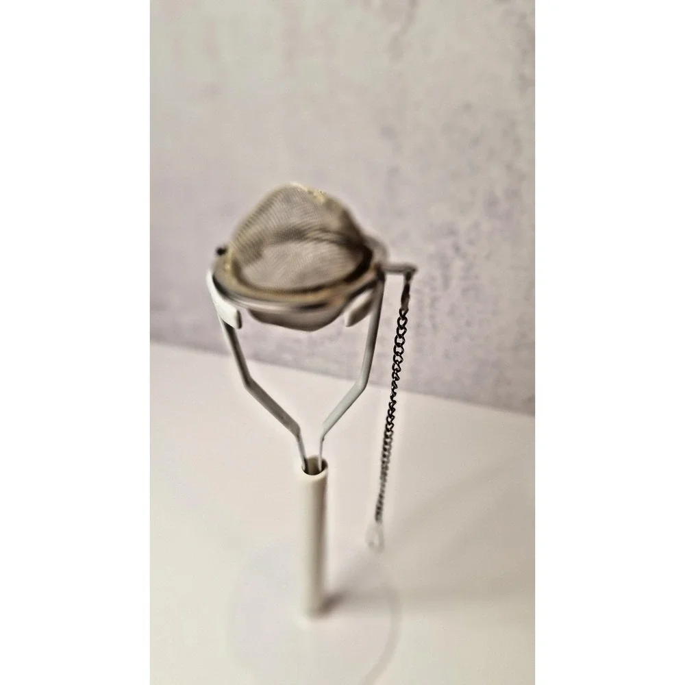 Stainless Steel Mesh Tea Infuser Ballwith Squeeze Handle
